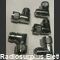 kitplmplf5 Connettore Adattatore ad angolo  Da  UHF PL259 a  UHF SO239  Kit 5 pezzi Componenti elettronici